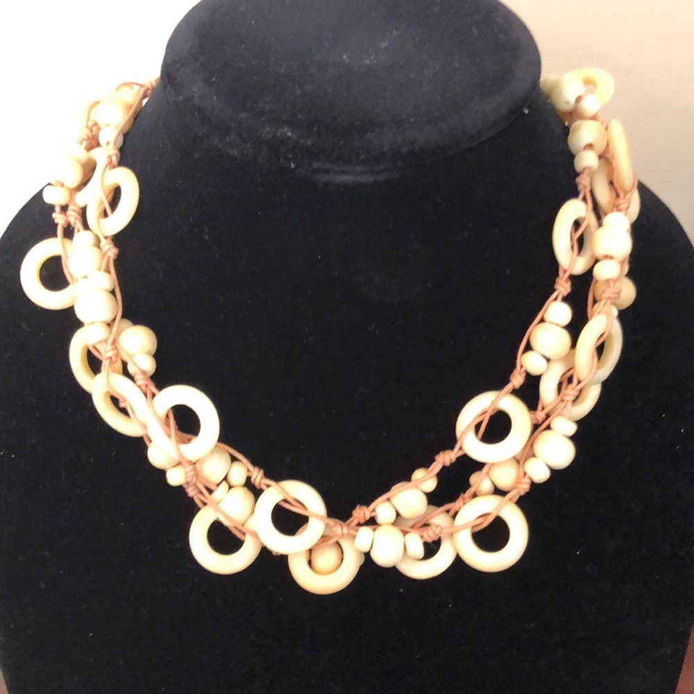 Multi strand necklace